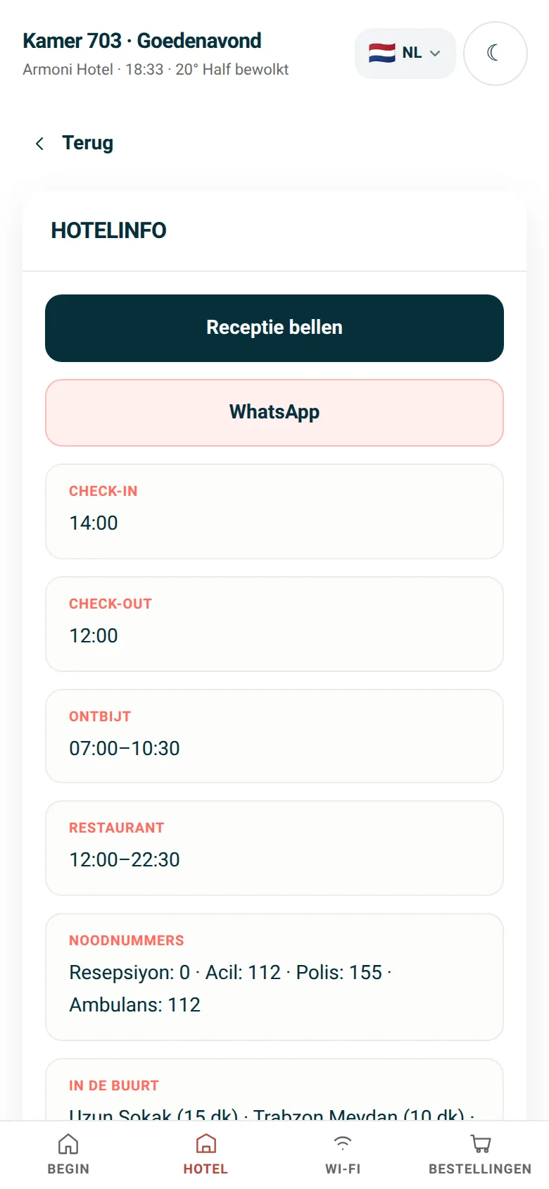 Hotelinformatie